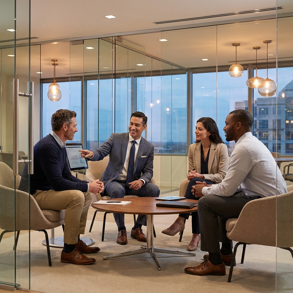 Professional banking consultation